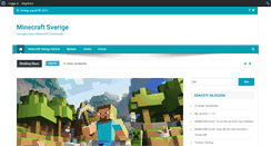 Desktop Screenshot of minecraft.se