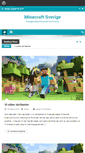 Mobile Screenshot of minecraft.se
